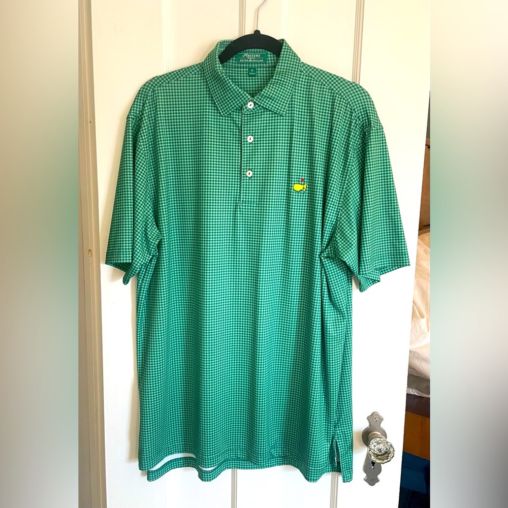 Green Peter Millar Masters Polo (M)